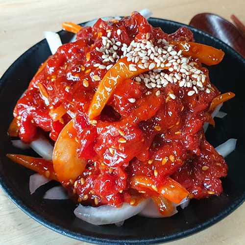 육회무침