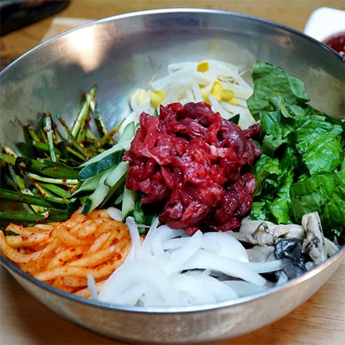 한우육회비빔밥
