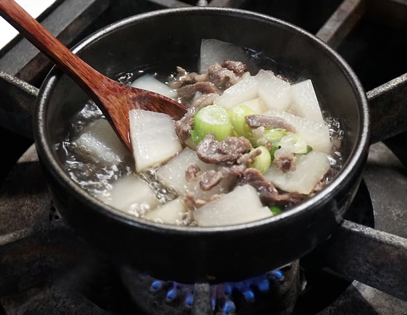 한우 무우국
